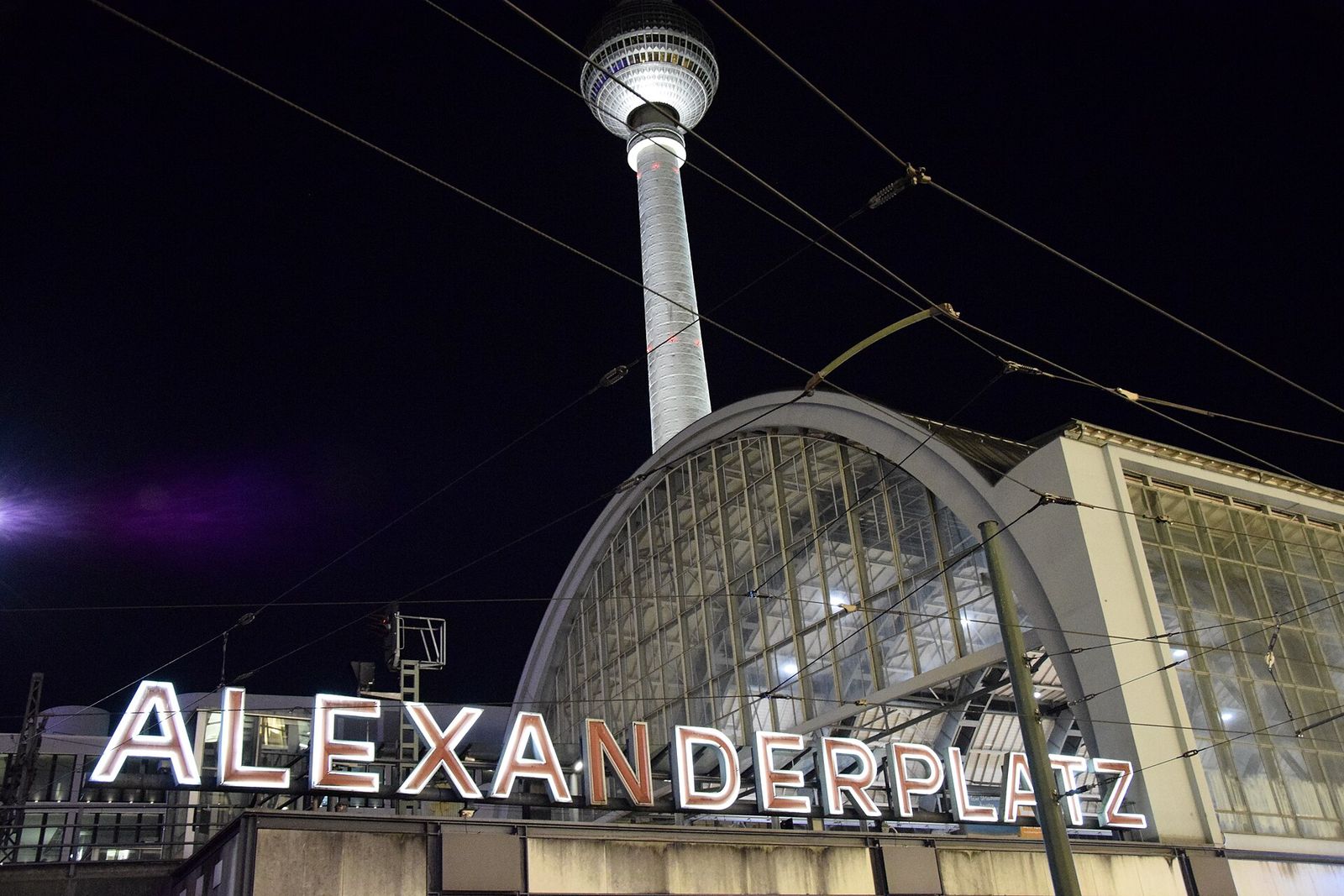 La tour de la télévision, sur l'Alexanderplatz