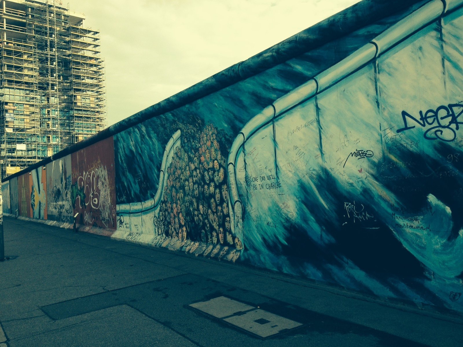 El Muro en la East Side Gallery