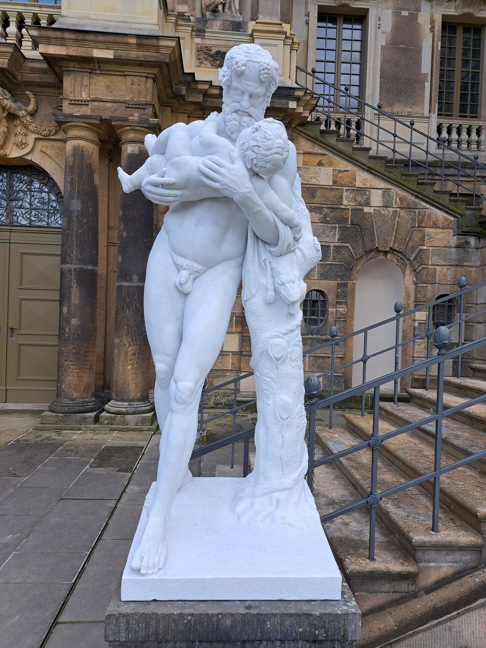 Das Palais im Großen Garten in Dresden