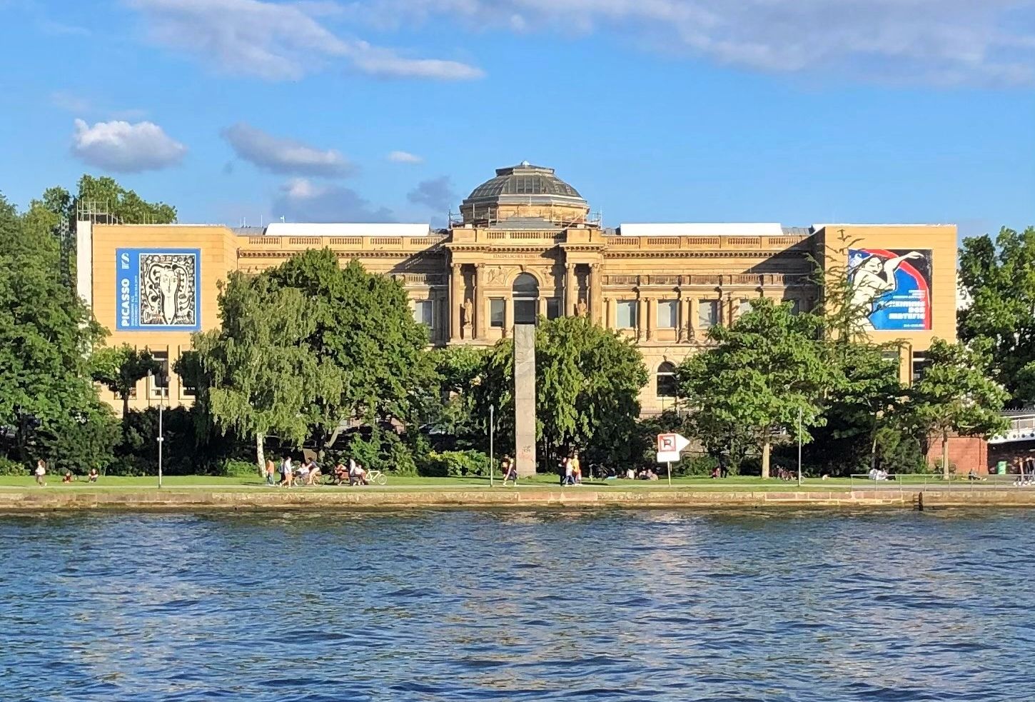 Le musée Städel, vu de l'extérieur