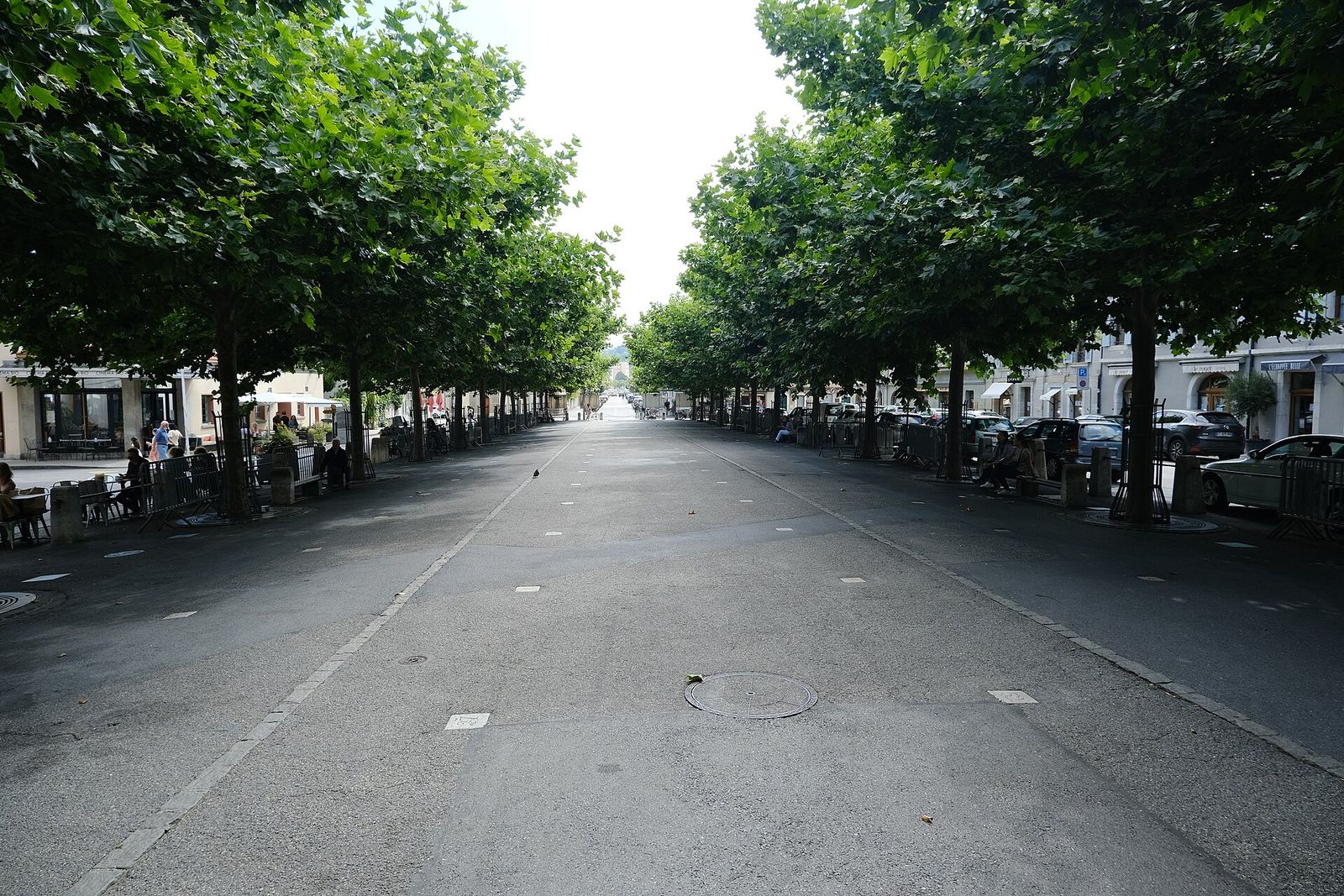 The market square in Carouge