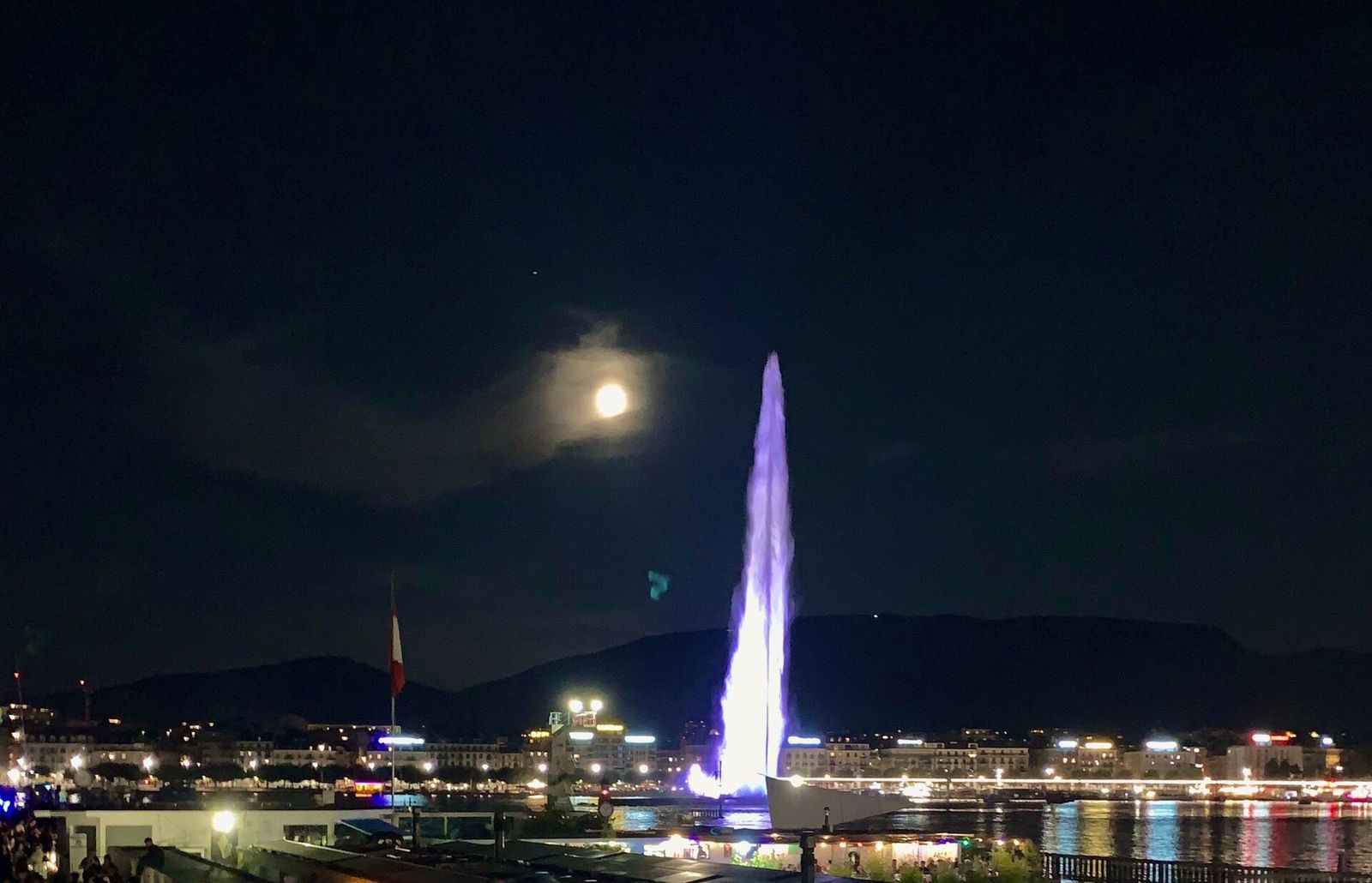 The Bains des Pâquis on Lake Geneva