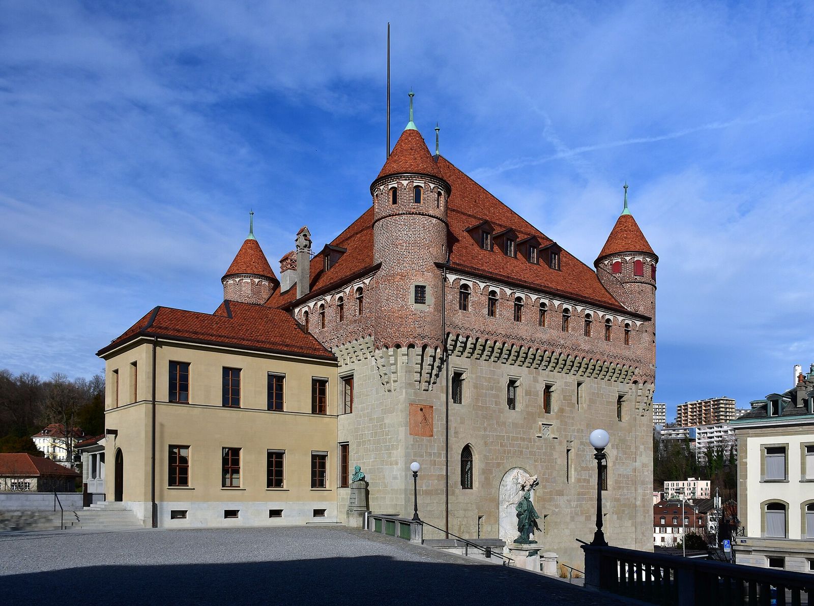 Le château Saint-Maire, à Lausanne