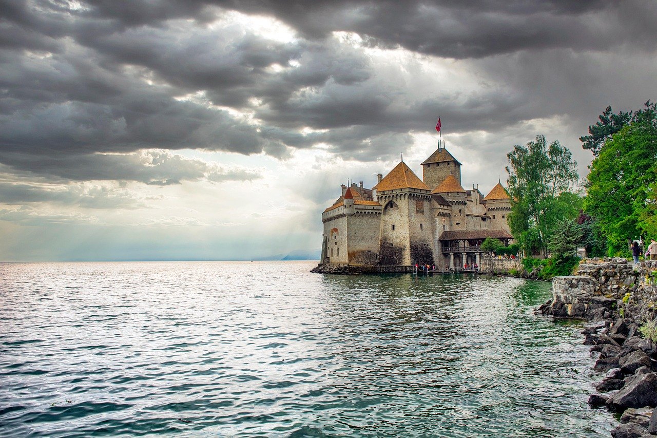 Le château de Chillon, chanté par Lord Byron