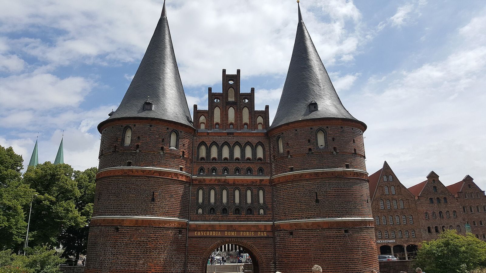 La Holstentor, porte médiévale de Lübeck